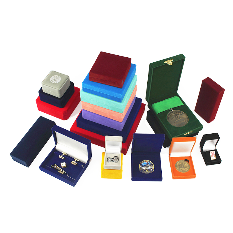 Кутия за бижута Метален сандък Медал Кутия за подаръци